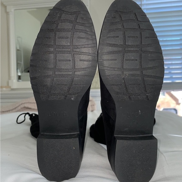 Unisa Unadivan Black Fabric Over The Knee
High Boots! - Picture 4 of 5